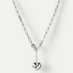 Jenny Bird Puffy Heart Chain